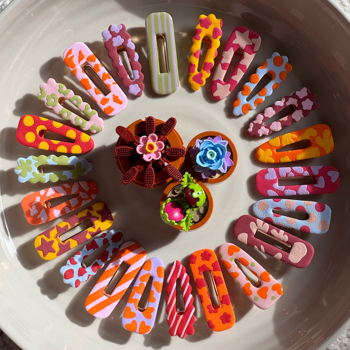 BARRETTES ARTISANALES - faites à la main