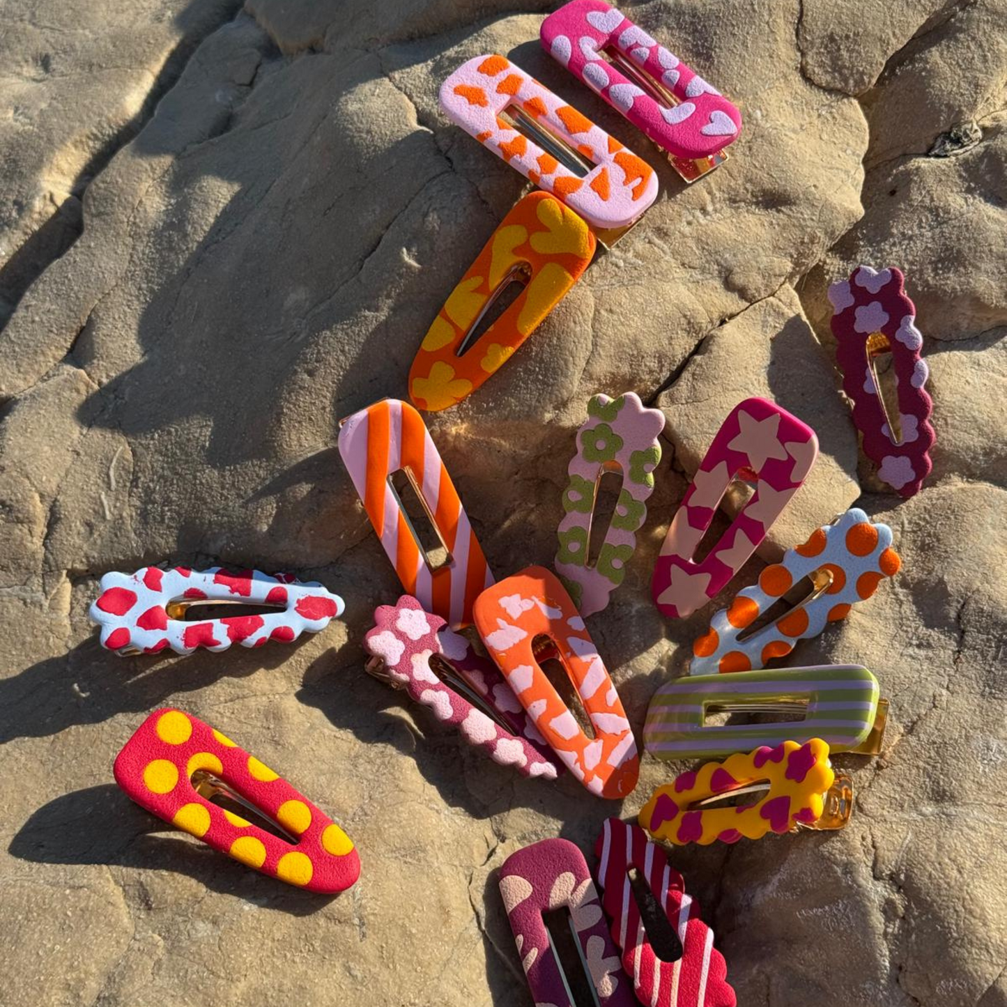 BARRETTES ARTISANALES - faites à la main