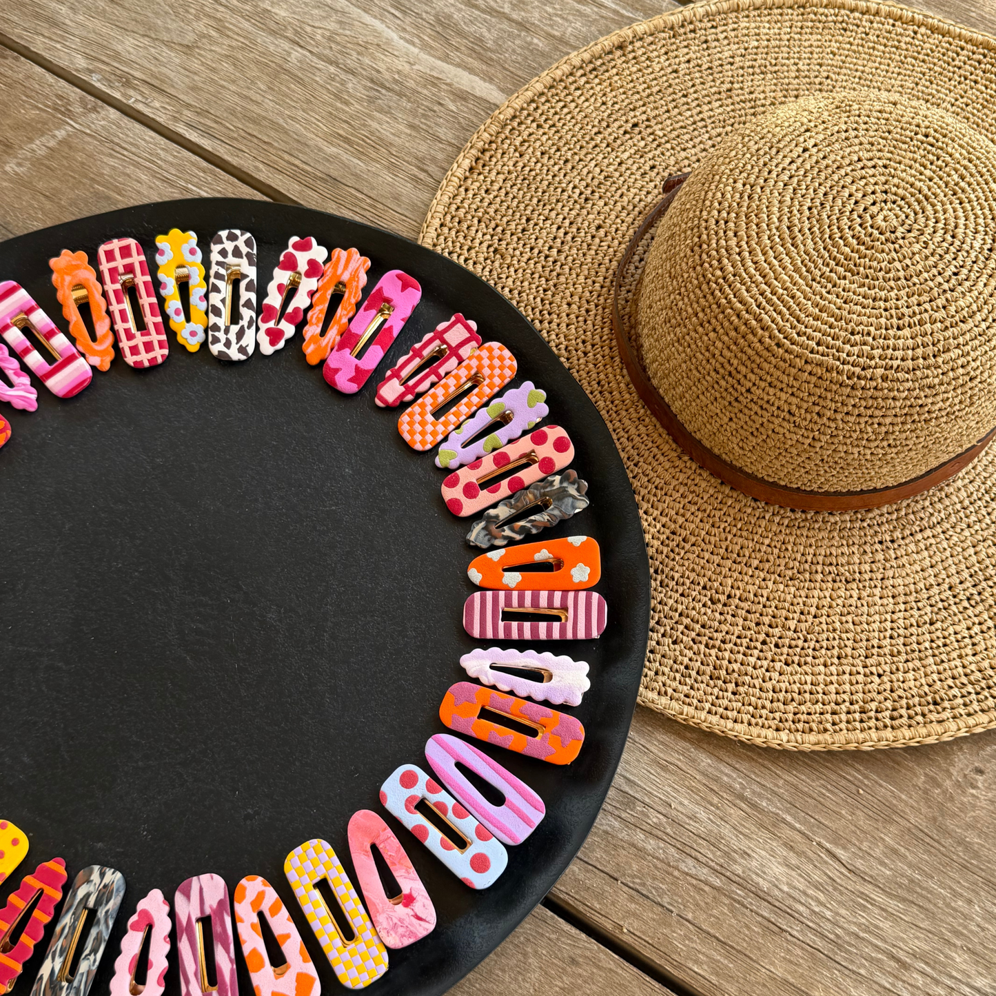 BARRETTES ARTISANALES - faites à la main