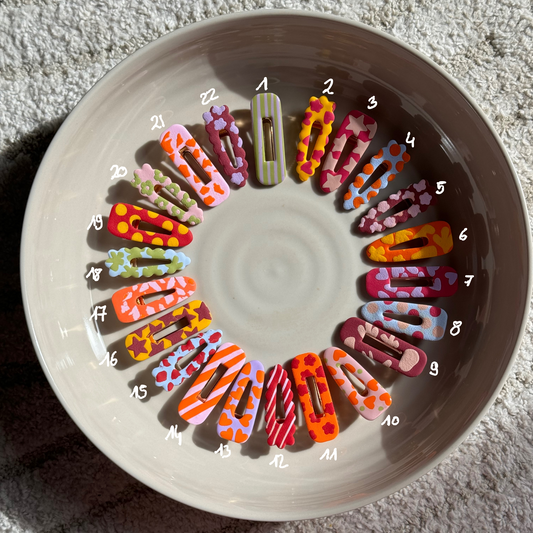 BARRETTES ARTISANALES - faites à la main