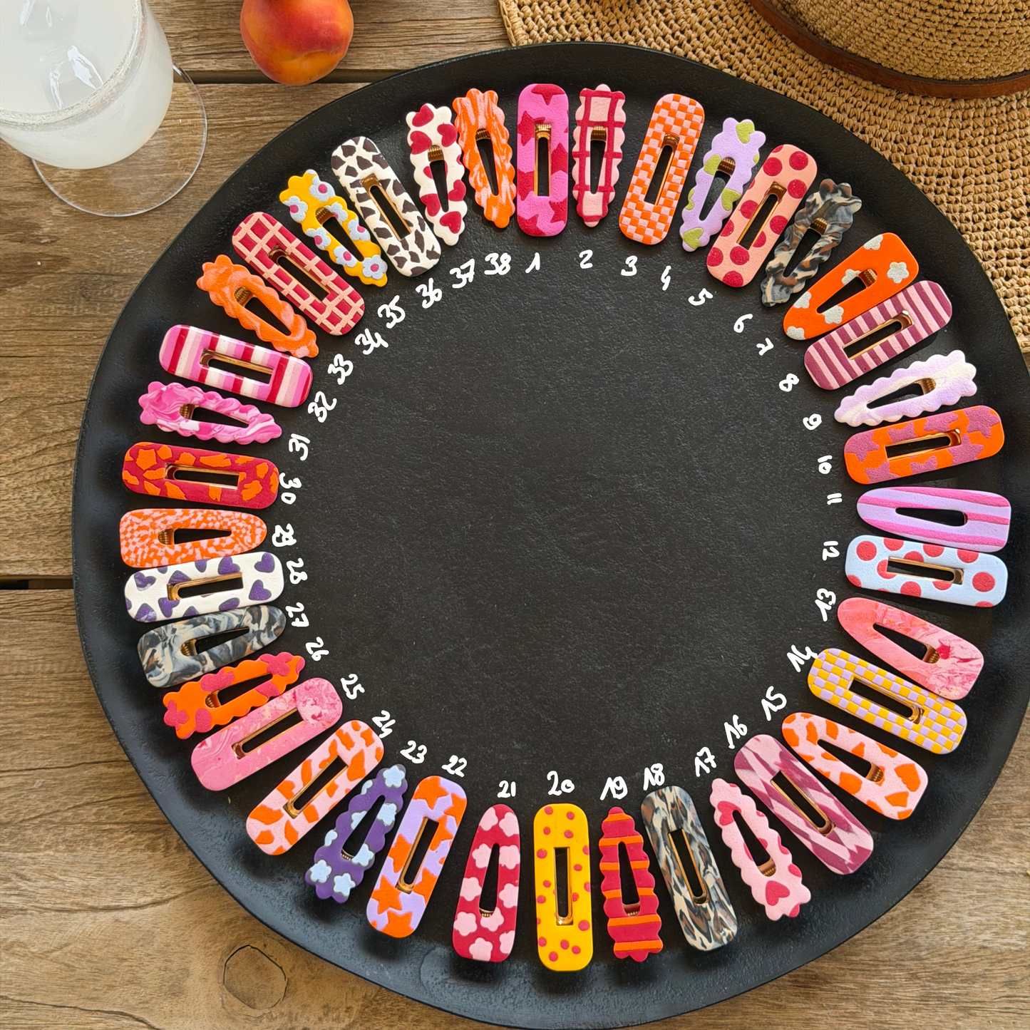 BARRETTES ARTISANALES - faites à la main