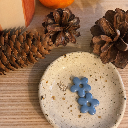 CHARMS DUO - paire de fleurs sans anneaux